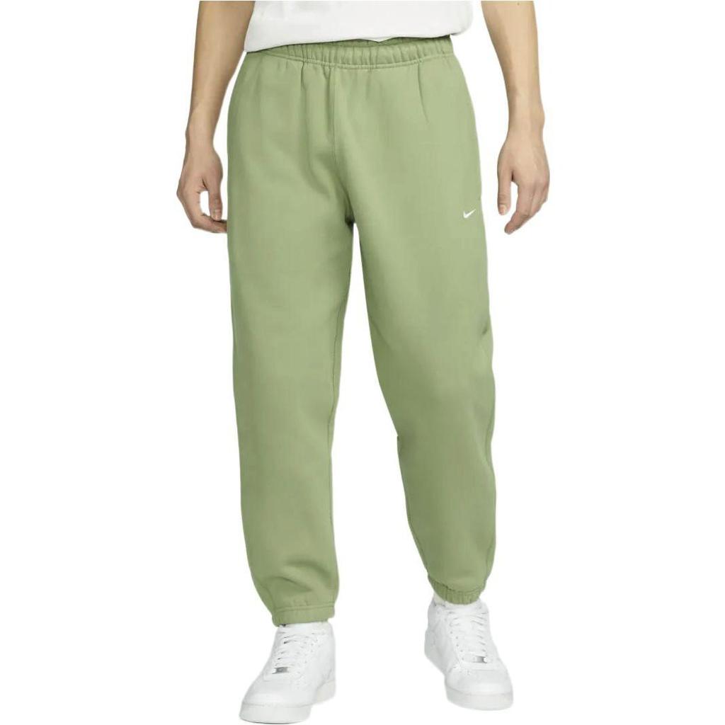 Nike Solo Swoosh Knitted Sweatpants Men's Light Green DX1365-386