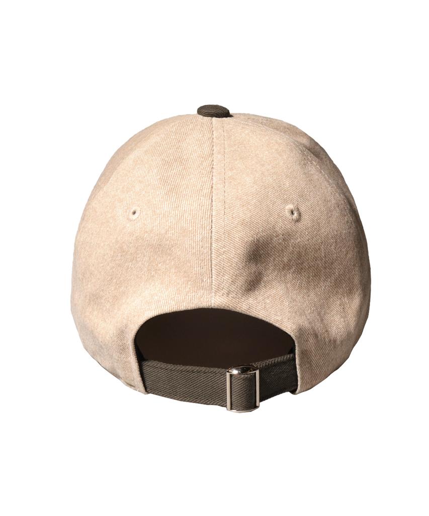 Seullipiseullib Do What You Cant Beige/Khaki Gray Ball Cap