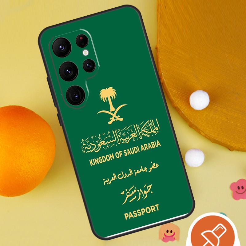 Saudi Arabia Flag Case For Samsung Galaxy S25 Ultra S24 S23 S22 S21 Ultra S9 S10 S20 Plus S24 FE Funda Cover
