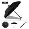 Qingshuang Walking Stick for the Elderly Rubber Dual-Use Multifunctional Umbrella