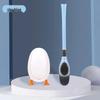 Creative Wall-Mounted Soft Bristle Toilet Brush with Long Handle