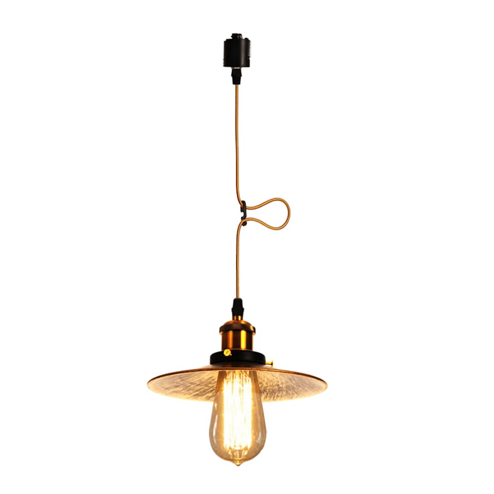 

Herischen Pendant Light, E26 Base, Classic Copper Finish, Ceiling Light, Hanging Light, Ceiling Lamp, Interior Lighting, Bulb Sold Separately (Retro