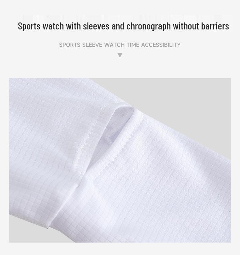 Herren Schnelltrocknendes Langarm-Sport-T-Shirt für Laufen, Basketball und Radfahren