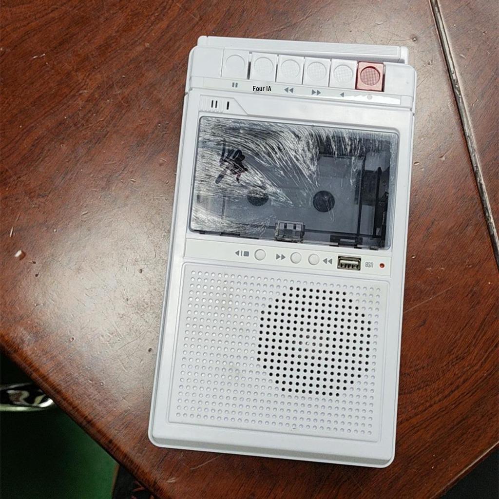 Retro Handheld Bluetooth Cassette Player & USB Tape Transcriber