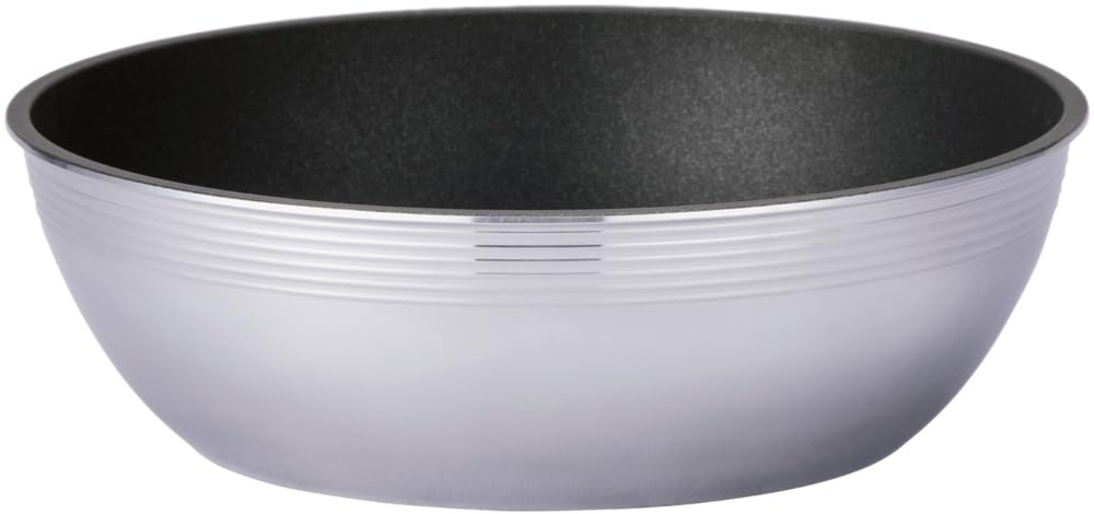 Hokuriku Aluminum 22cm Deep Frying Pan with Removable Gas First Made In Even Heating All Made In Abrasion Resistance Test Passed 1 Million Cast Daikin