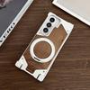 Phone Case Galaxy Z Fold8 Ultra Fold7 Metal Magnetic Stand Anti-Scratch Shockproof Heat Dissipation