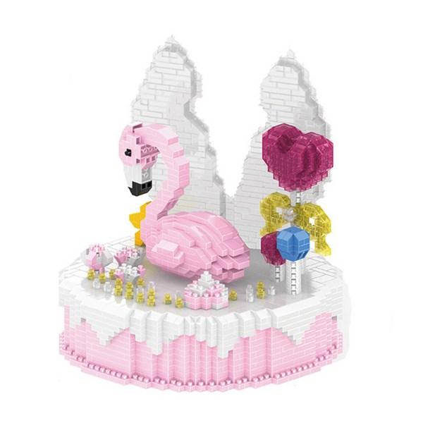 

A-Life Nanoblock Large, Торт «Фламинго», популярные корейские игрушки