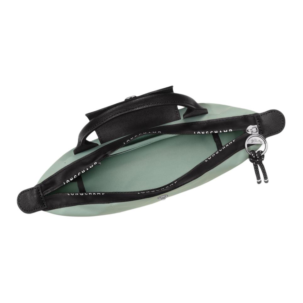 Longchamp Le Pliage Energy Logo Recycelte Faser Knödel Tragetasche Damen Tragetasche Grün 30030HSRM07