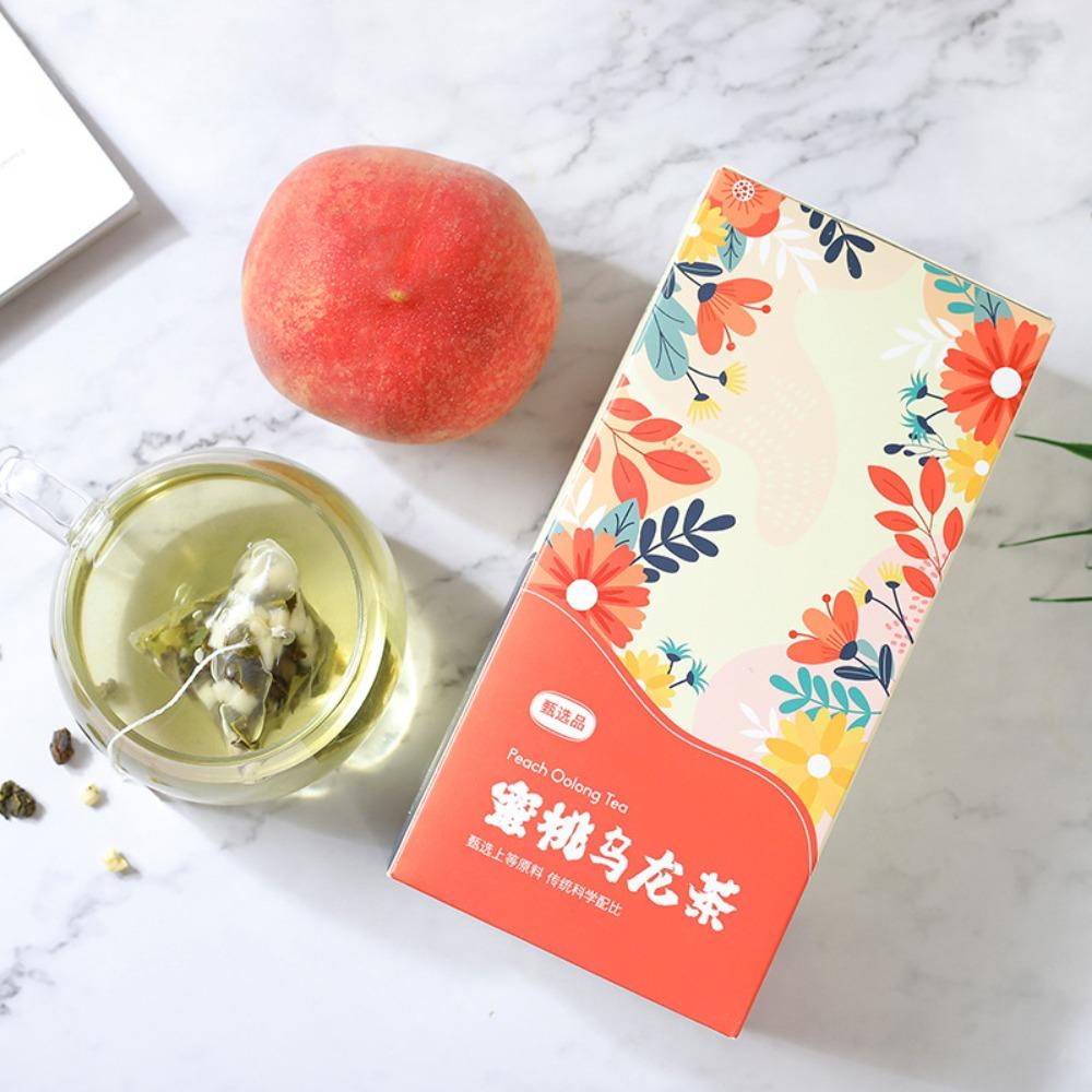White Peach Oolong Tea 60g 15 Bags Natural Herbal Energy Drink for Men Women
