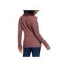 adidas Womens Solid Drawstring Collar Casual Long Sleeve Jacket Women Red-Brown HG6984