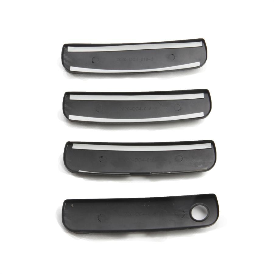 Door Handle Covers Decor Cover Trim for Dodge Charger 16-21 Carbon Fiber Style