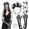Bloody Butcher Apron Set, Terrifying Blood Splash Prop, Adult Horror Theme Party, Role Playing Dress Up Stage Performance Halloween Accessory Set