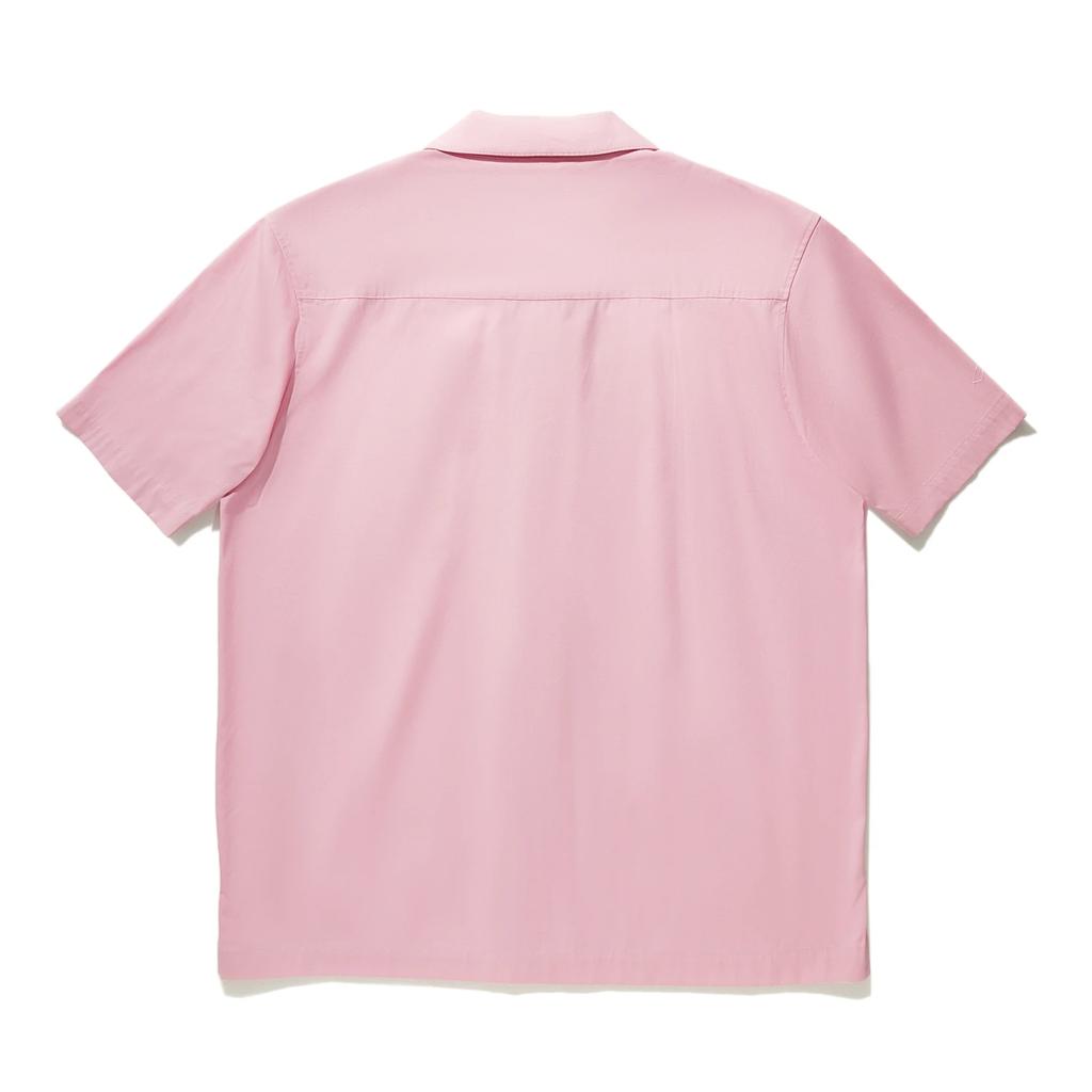 Li Ning Letter Button Soft Comfortable Breathable Versatile Short Sleeve Shirt Men Shirts ASHU089-3