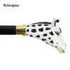 Ceramic Giraffe Head Wooden Single Joint Fashion Wood Walking Stick Decorative Walking Cane Halloween Mace Wand Crosier 95cm