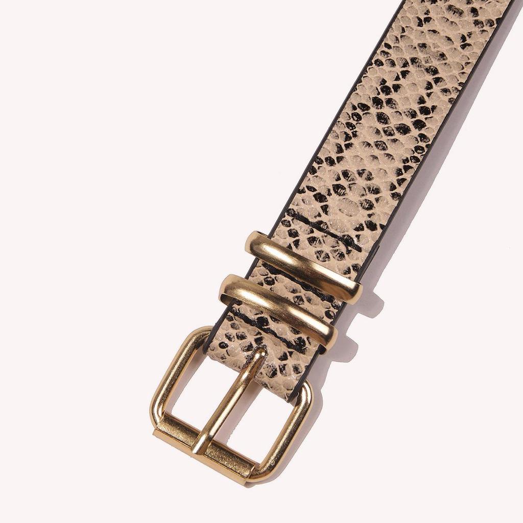 Camouflage Animal Print Women's Thin Belt - Stylish European & American All-Match Accessory for Jeans