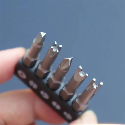 50mm Magnetic Chrome Vanadium Bits for Repair Alien Triangle Cross 3 Point 5pcs Special Shaped Screwdriver Set