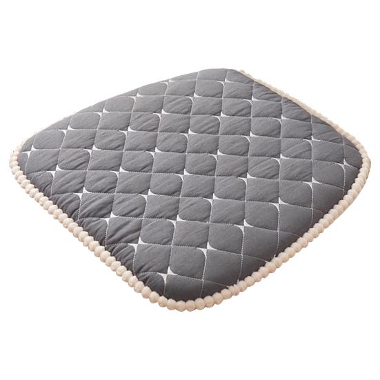 Yousheng Chair Mat Zipper Design Comfortable Seat Cushion Easy To Clean Strap Fixed Chair Cushion for Home Office
