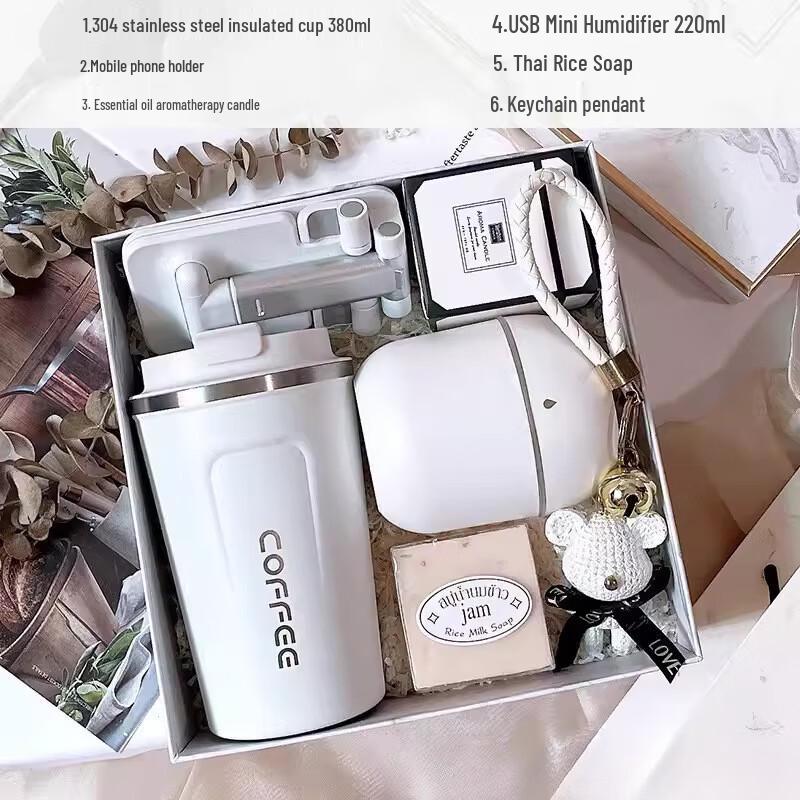 Business Gift Set with Coffee Thermos & Accessories