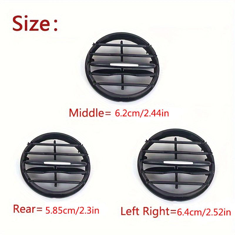 Lüftungsgitter für VW Tiguan 2010-2017 Autoinnenraum-Klimaanlagen-Entlüftungsgitter Auto-Klimaanlagen-Entlüftungsabdeckung Lüftungsgitter Luftzirkulationsabdeckung