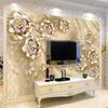 Bijuterii Europene Flori de Vis Tapet Foto Fundal Pictură Murală de Perete Living TV Canapea Decor Acasă Frescă Clasică