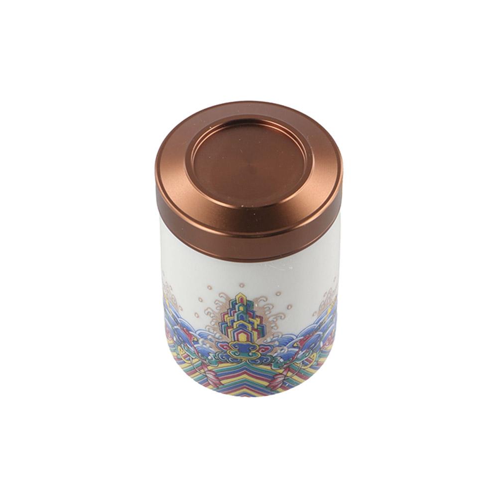 Sealed Mini Tea Canister Vintage Versatile Storage Can exquisite Tea Storage Container  Kitchen