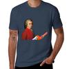 Mozart with a Keytar TShirt Gym Wear Breathable Short Sleeve Tee