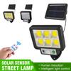 Solar-Powered Waterproof 72COB Split Remote Control Garden Light with 56LEDs