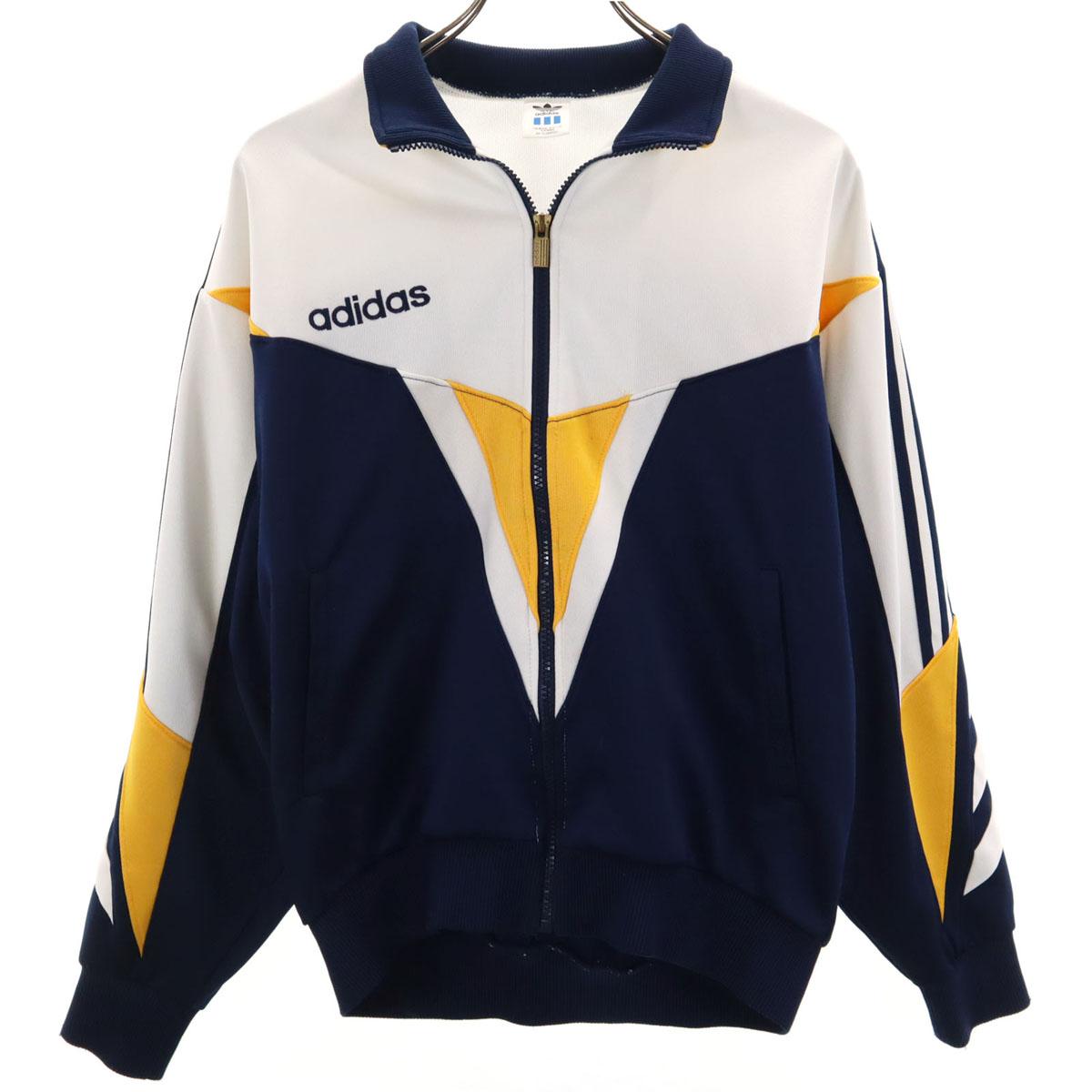 

adidas 80s Old Track jacket L Navy Descente jersey Men s Used