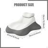 Bed Wedge Pillow Headboard Anti Slip Versatile Trendy Ergonomic Design Sleeping Lie Cushion for Dorm