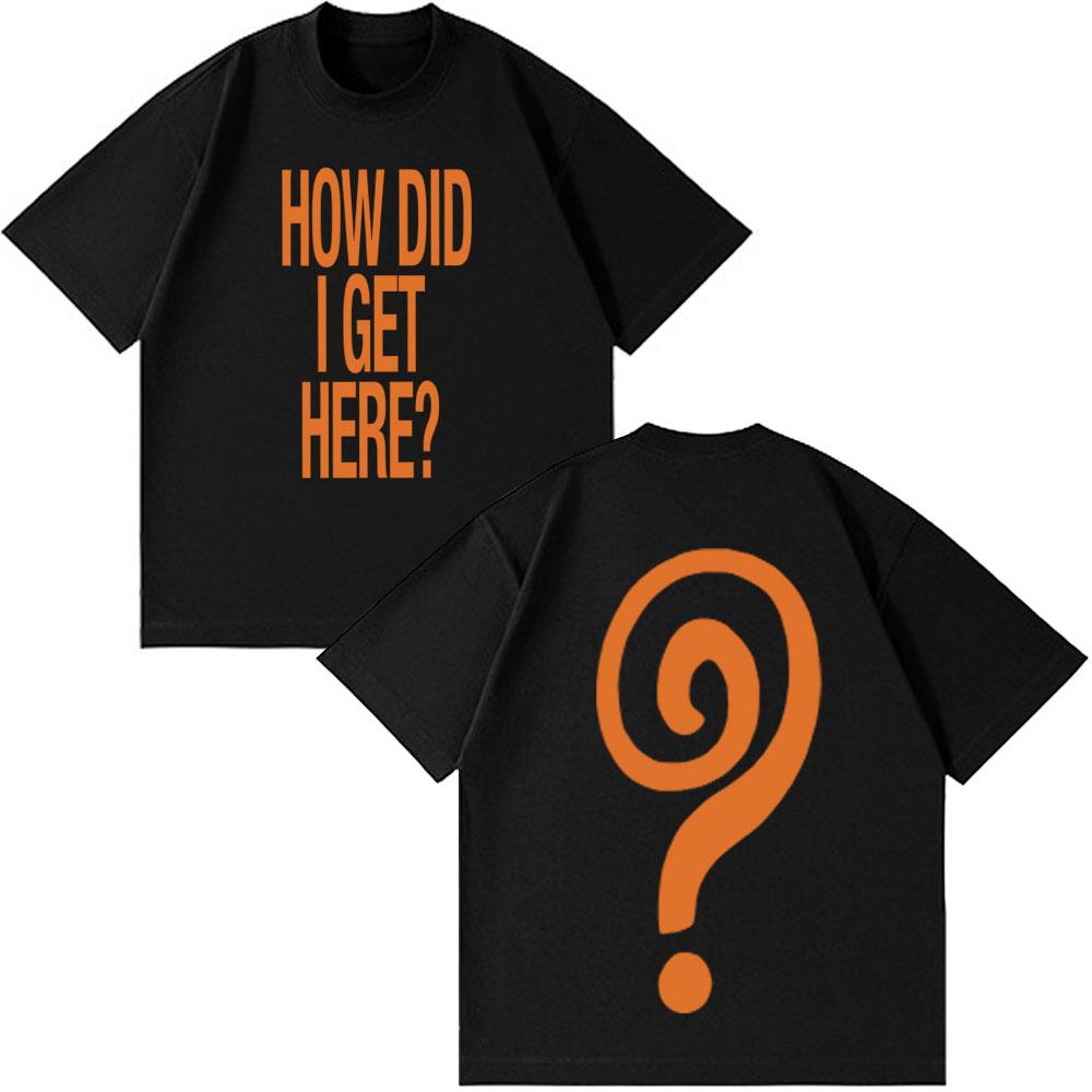 

Singer Louis Tomlinson How Did I Get Here Tour 2026 Print T Shirt Unisex Women Hiphop Tshirt Shortsleeved Cotton Fashion Tshirs S