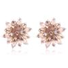 JMXD-Crystal Bead Earrings Summer Earrings Women's Exaggerated Jewelry Earrings