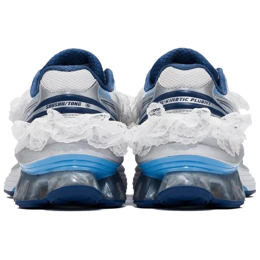 SHUSHU Tong X ASICS Gel Kinetic Fluent White Dive Blue Unisex Sneakers 1203A822-101