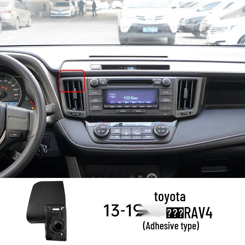 Car Phone Holder for Toyota 6th Gen Camry, Corolla, Highlander - Clip Base Accessory