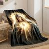 Sacred Heart Virgin Mary Blanket  Printed Blanket for Living Room Bed Couch lunch break Soft Cozy Blanket for Friend's festival Gift