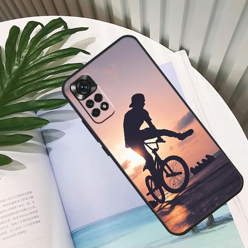 BMX Bike Extreme Sport Funda For Xiaomi Redmi Note 14 13 10 11 12 15 Pro Plus Case For Redmi 15C 14C 10C 12C 13C 15