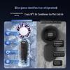 Handheld Mini Portable Fan with Long Battery Life, USB Charging, Cooling Ice Pack, and Foldable Design.
