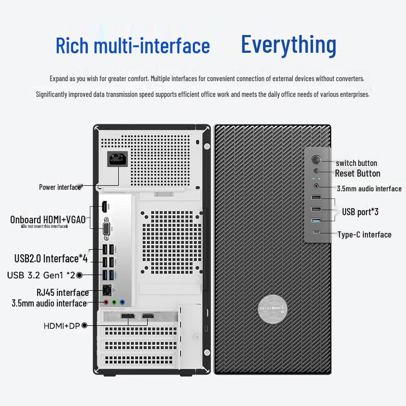 Great Wall Lingyun THC88 Gaming Desktop PC (CN version)