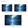 2D Dreamy Forest River Backdrop Misty Blue Trees Studio Portrait Background