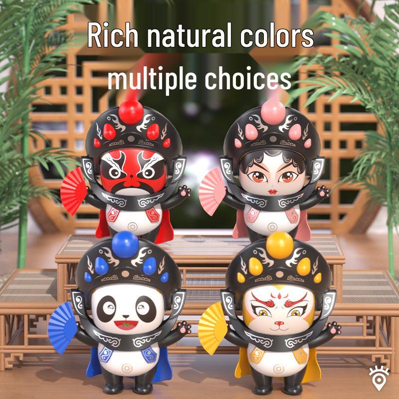 

Sichuan Opera Panda Face-Changing Plush Toy Souvenir