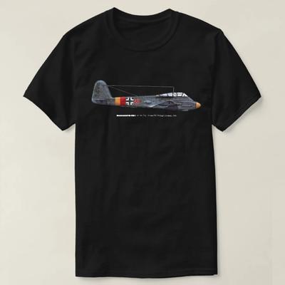 WWII German Luftwaffe Messerschmitt Me 410A-1 Hornet Fighter T-Shirt New 100% Cotton Short Sleeve O-Neck T-shirt Casual Mens Top