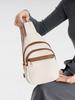 High Quality PU Leather Women Chest Bag Single Shoulder Messenger Bag Large Capacity Designer Backpack Girls Single Shoulder Bag