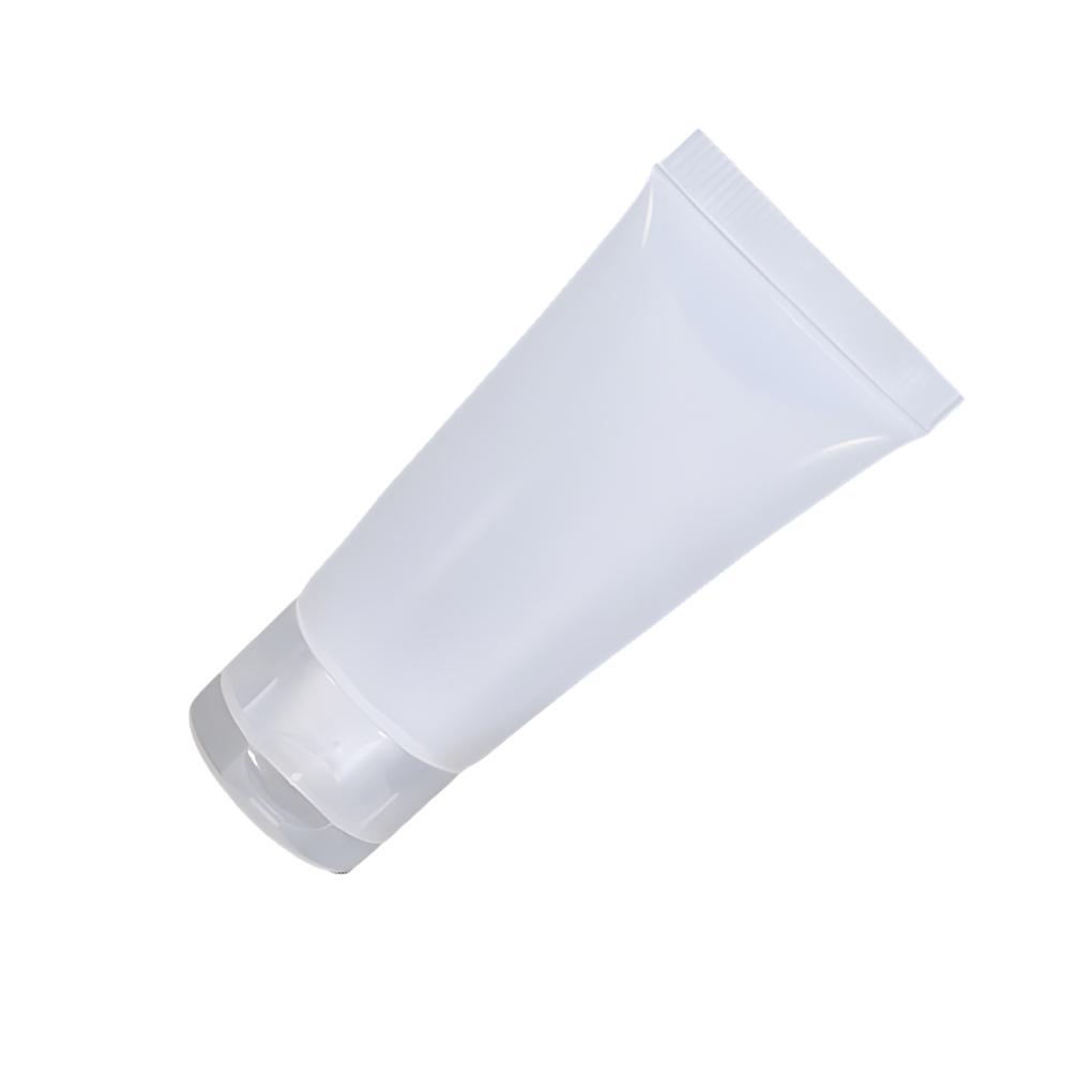 30piece Transparent PP Made Travel Bottle Squeezable And Reusable For Face Cream And Shampoo Soft And Elastic Soft Tube, Glossy, 20ml