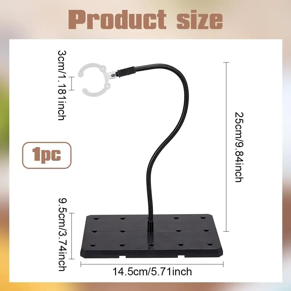 25cm Snake Tube Bracket Action Figure Base Display Stand Bracket For Figure Animation Cinema Game Model Toy Bracket Accessories