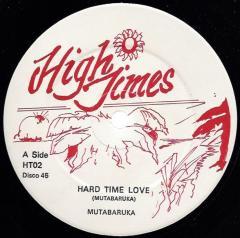 

12inch Record MUTABARUKA Hard Time Love HT02 High Times UK Reggae Ska Dub Used