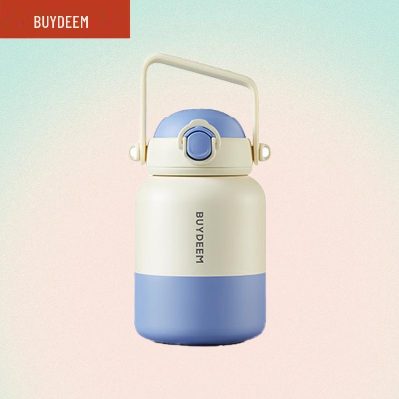 Buydeem 800ml Large Capacity Insulated Straw Tumbler