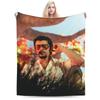 Debi Tirar Mas Fotos DTMF Bads Bunnys Music Tour Blanket Multi-size Cozy and Lightweight Throw Blankets for Couch Sofa and Bed