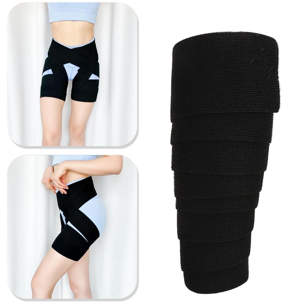 Oberschenkeltrainer Trimmer Hohe Elastizität 7cm Breite Wickelgürtel zum Formen Übung