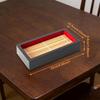 Cold Soba Noodle Plate Bamboo Serving Tray Easy to Clean Food Grade Japanese Platter Dish for Party