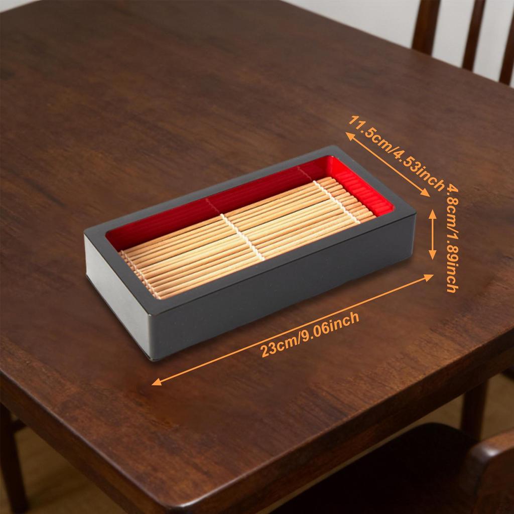 Cold Soba Noodle Plate Bamboo Serving Tray Easy to Clean Food Grade Japanese Platter Dish for Party