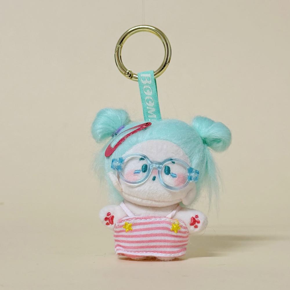 

with Fried Hair Plush Doll Pendant 6.5cm Plush Doll Trendy Cotton Doll Girls Birthday Gift зелений